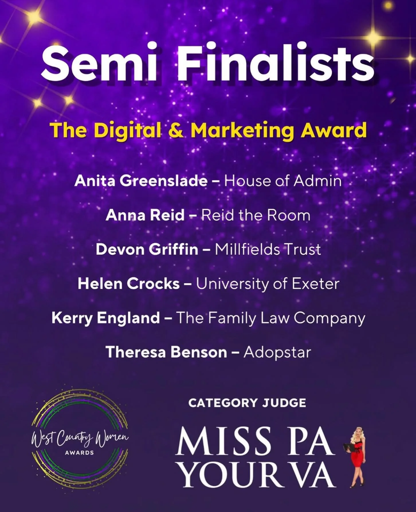 🎉 We&rsquo;re delighted to share that our Marketing &amp; Digital Engagement Manager, @devongriffinn, has been named a Semi Finalist in the Digital &amp; Marketing Award category at @thewomenawards 2026.

Congratulations, Devon, on this well deserve