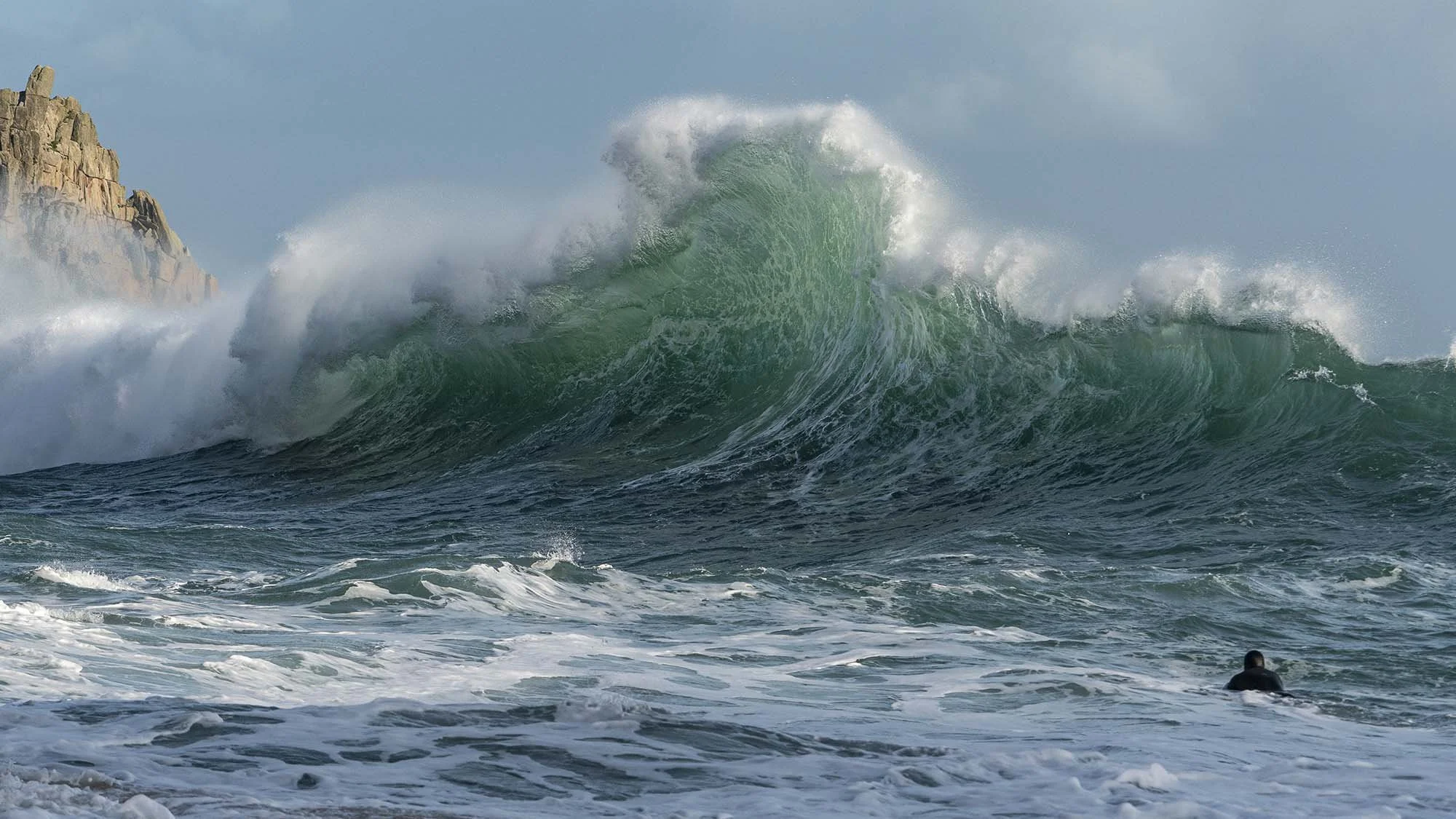 Glass Wall Chaos. Cornwall