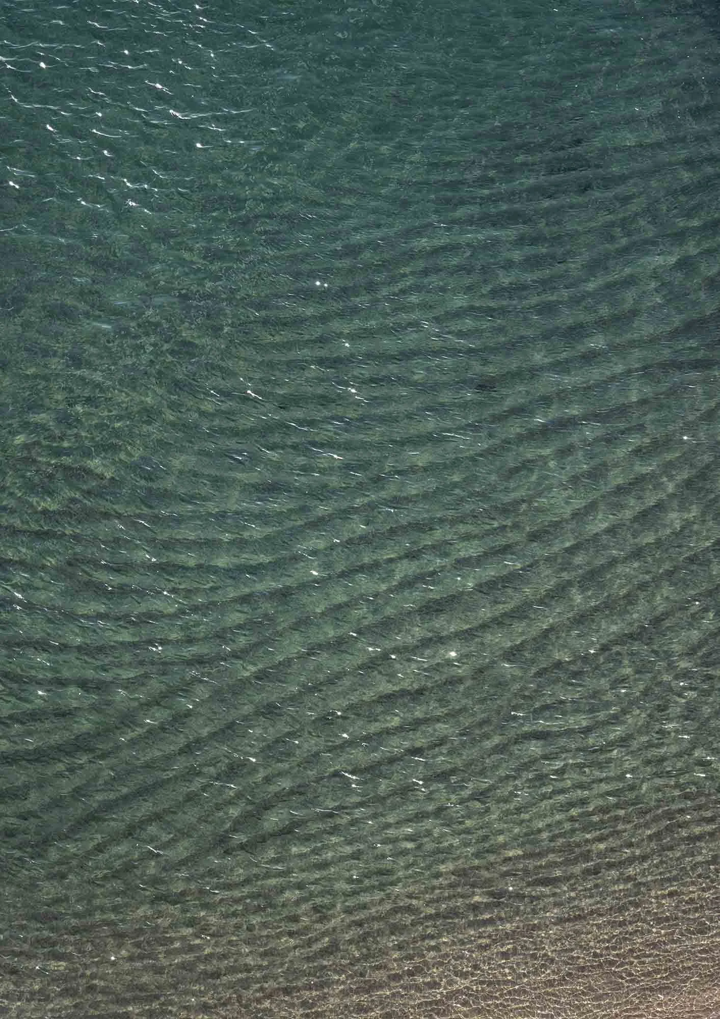 January Lagoon Patterns. Cornwall