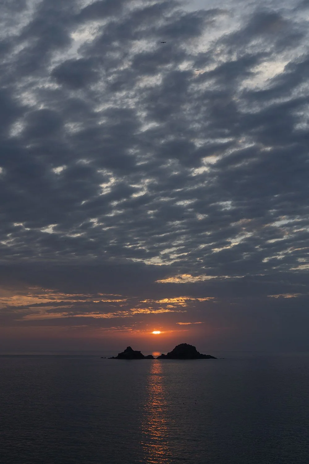 Sunset Settling. Cornwall