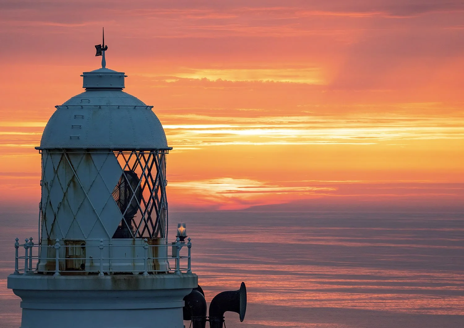 Lighthouse Off Duty. Pendeen, Cornwall