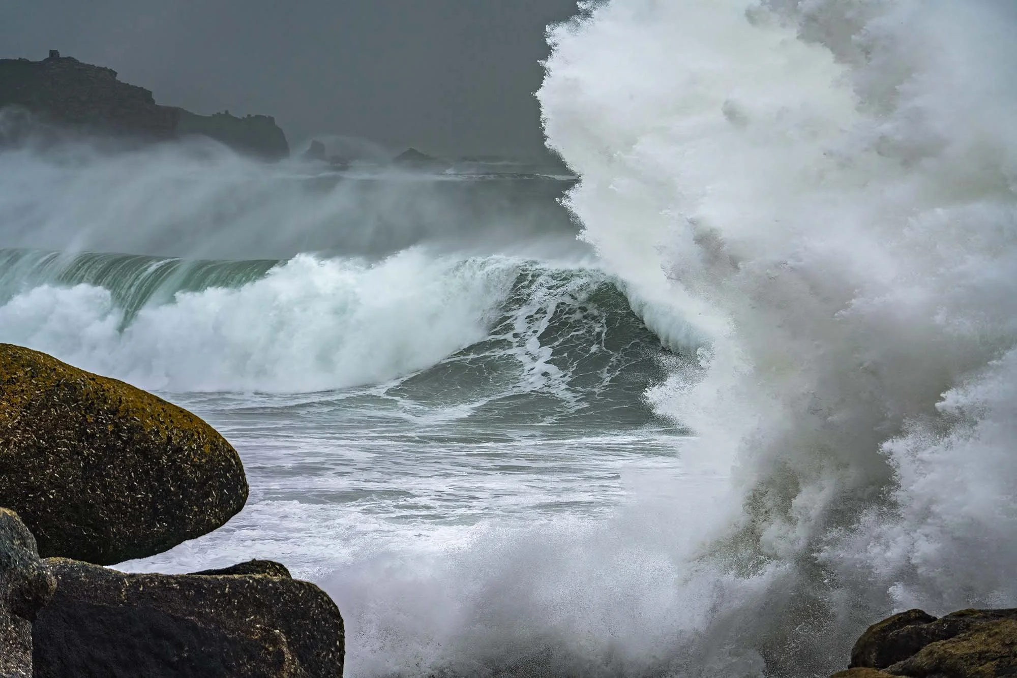 Storm Strata. Cornwall