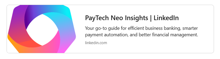 PayTech Neo Newsletter