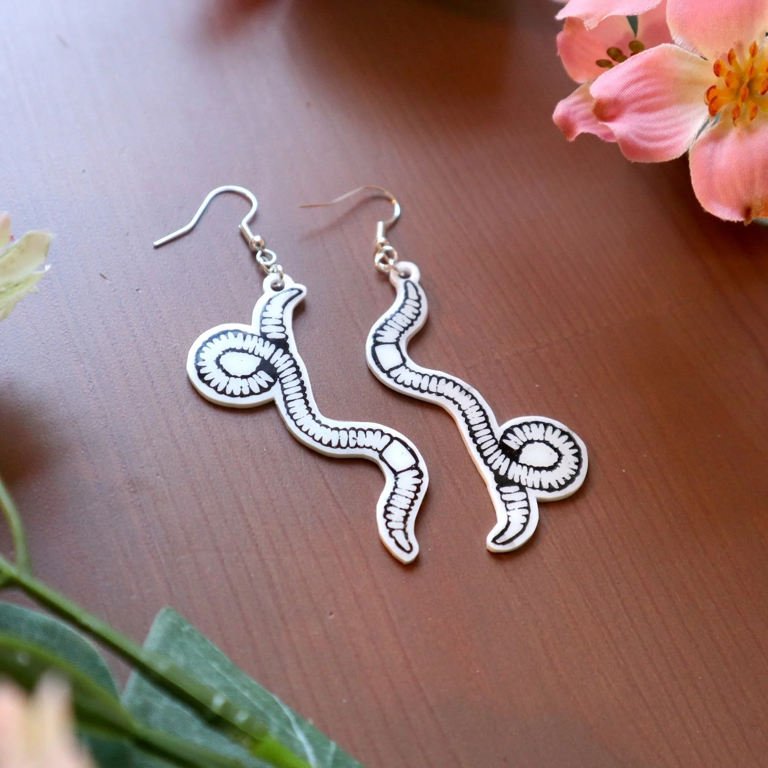 Worm || Earrings