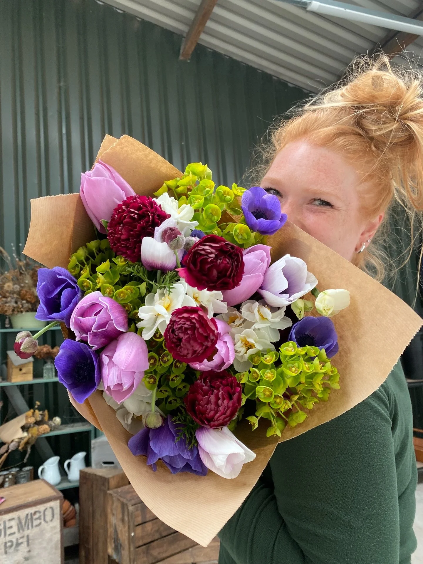 A little bit of love for one of this week&rsquo;s Friday Flower Club bouquets. The joys of spring are here people!

Fresh locally grown flowers, peat free, following organic principles, supporting wildlife and our local environment - not forgetting y