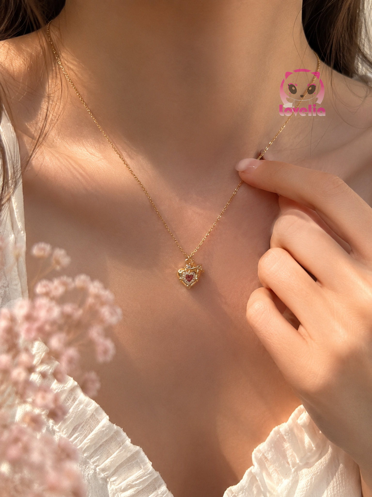 Chanted Love & Lucky Heart Necklace