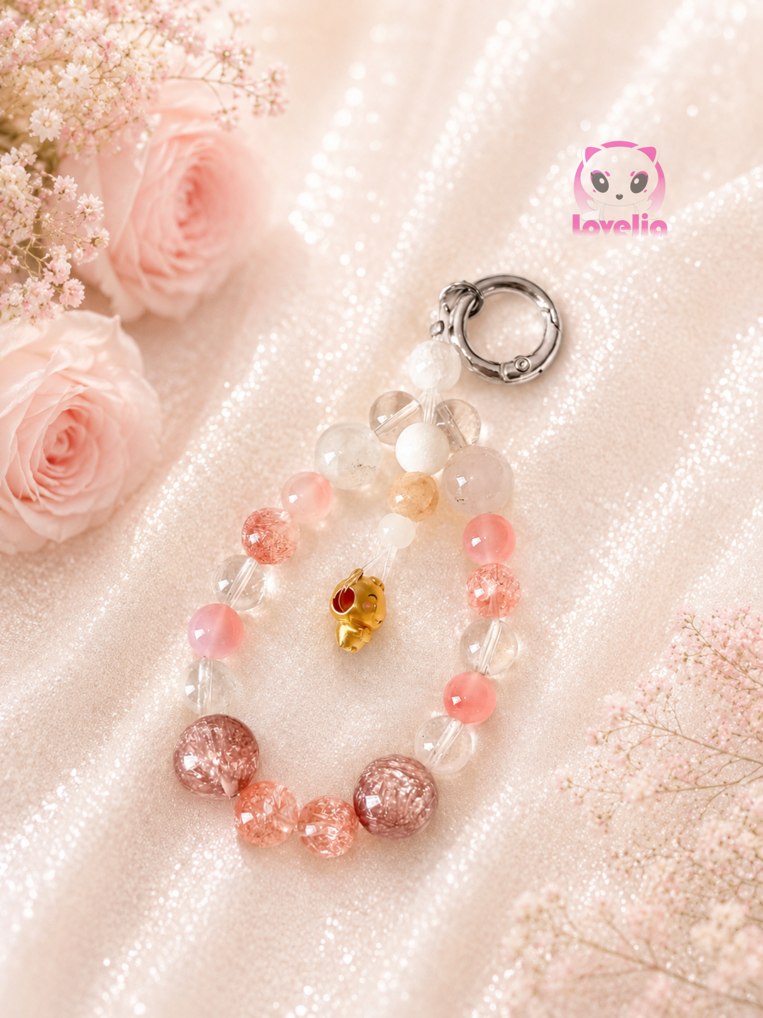 Lucky Fortune Crystal Phone Sling Blessed & Chanted