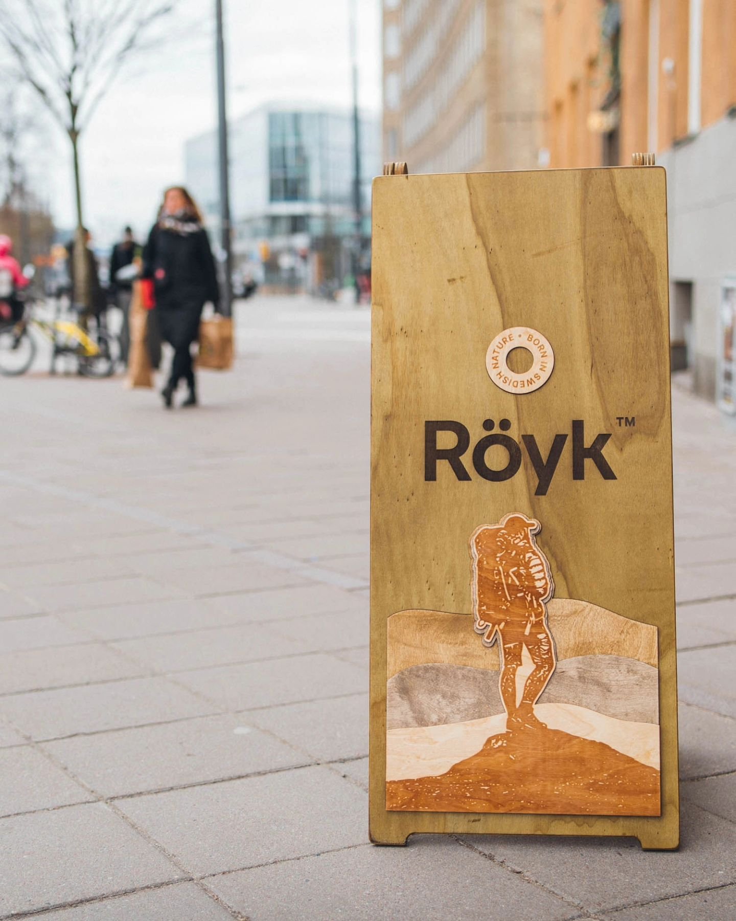Flagship store street sign.