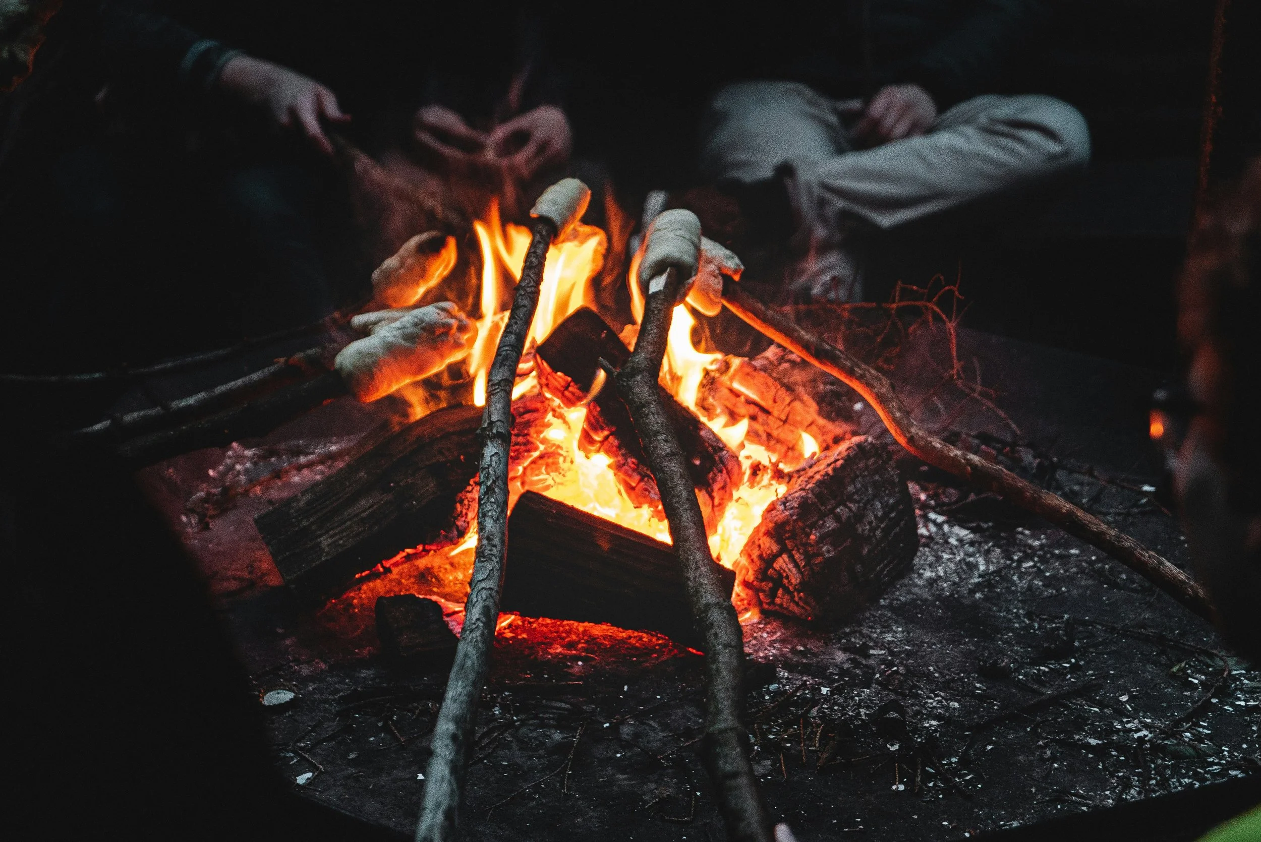evening campfires