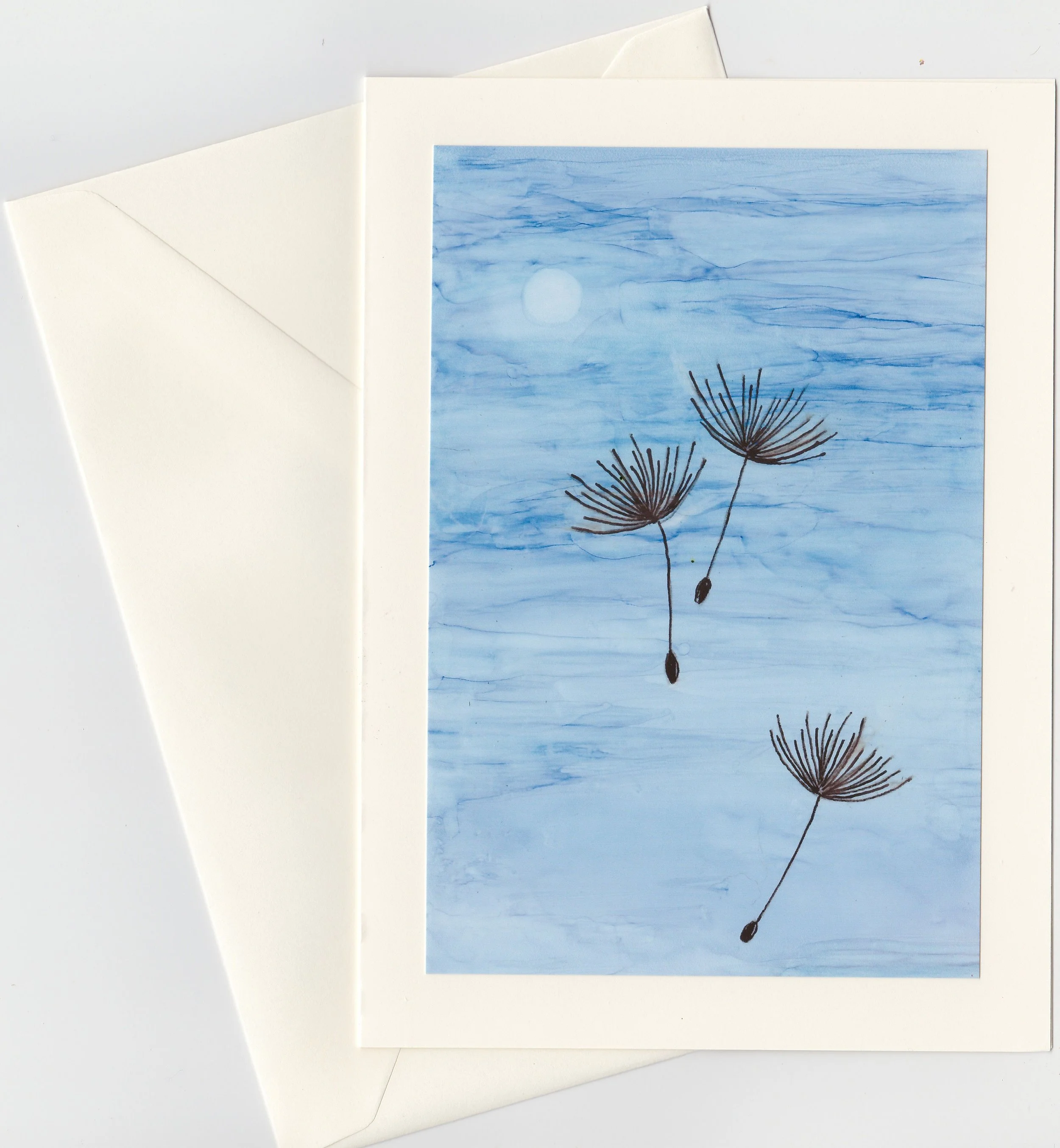 Transitions blank card