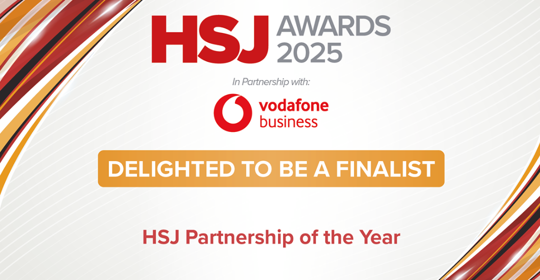 The Bravest Path's finalist badge in the HSJ Partnership of the Year awards