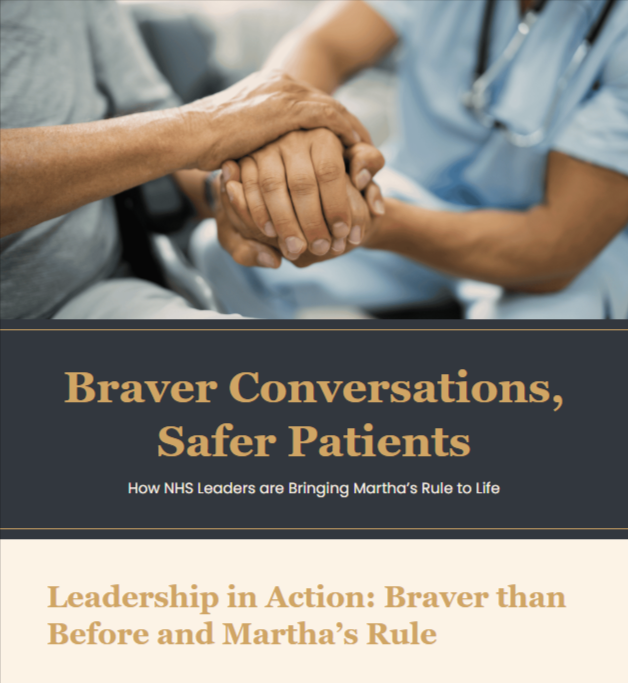 Leadership in Action: Braver than Before and Martha’s Rule
