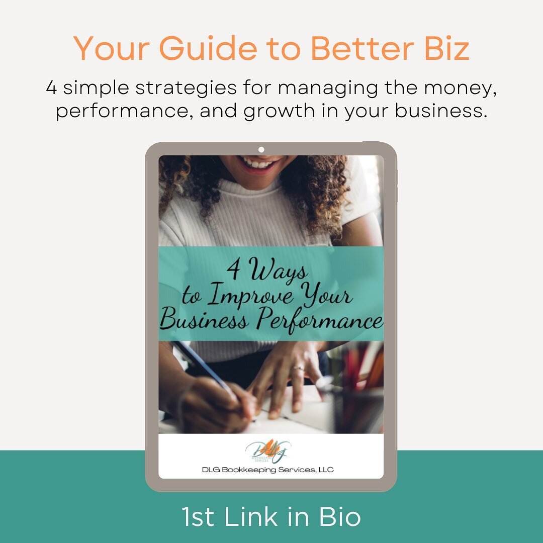 You like seeing growth in your business right???

What about being able to manage it successfully, always knowing where you money is coming from and going, and making the best decisions for your business?

In order to do any of those you need to: 
🔸