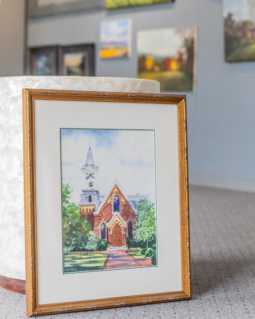 The historic charm of Sacred Heart offers a setting as timeless as your memories. 🕊️We frame the moments that matter most with care and craftsmanship. 🖼️ 

#theframeshoppeaugusta #augustageorgia #customframing
