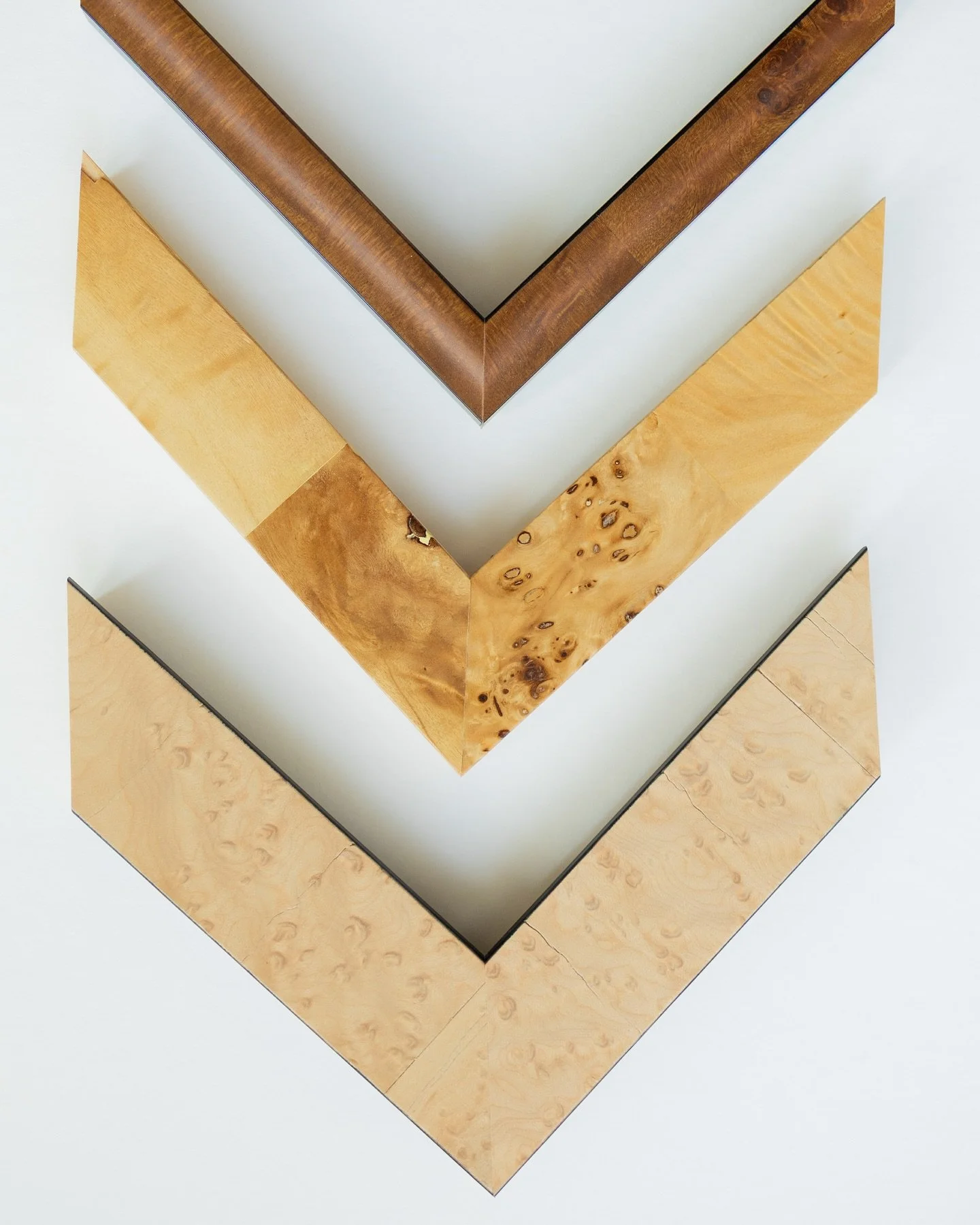 From warm, organic textures to striking grain patterns, burl wood frames bring a sense of depth and refinement to any design.

At The Frame Shoppe, we love incorporating these timeless materials into both traditional and contemporary projects. Availa