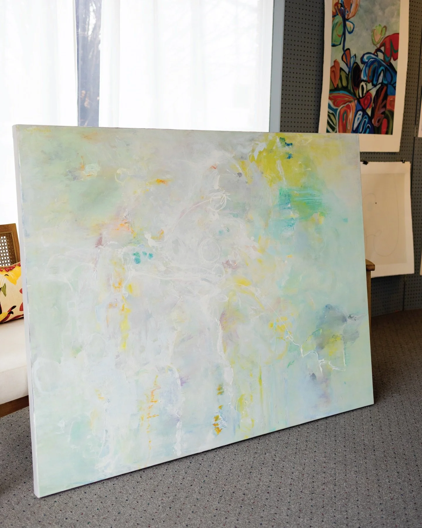 Some pieces just need the right vision.

A client fell in love with this original abstract&hellip; but the scale and layout weren&rsquo;t quite right for her space. Instead of walking away from something she loved, we reimagined it.

We&rsquo;re care