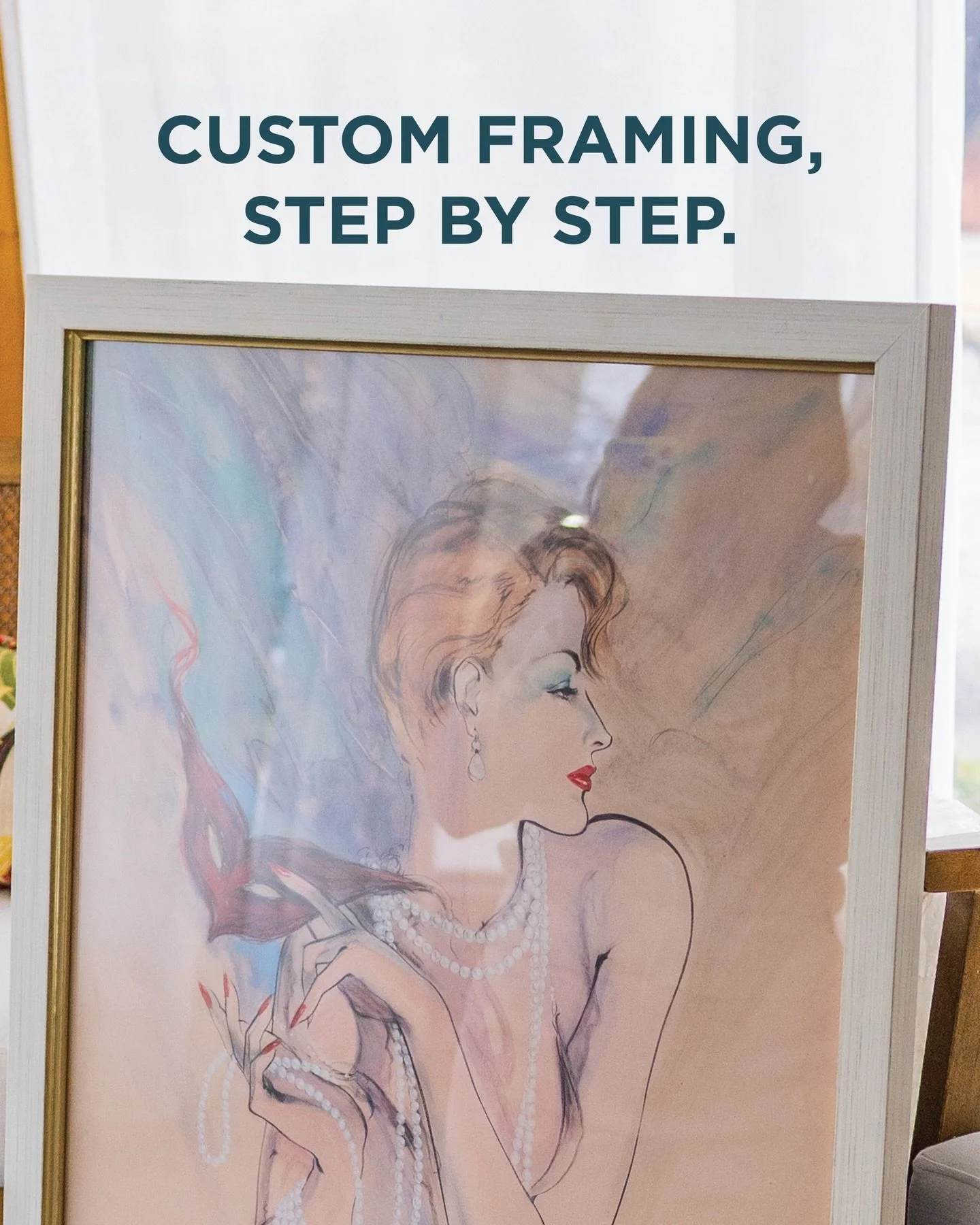 There&rsquo;s something special about walking in with a piece and not quite knowing what it could become&hellip; and walking out with something that feels completely finished, intentional, and yours.

At The Frame Shoppe, every project starts with a 