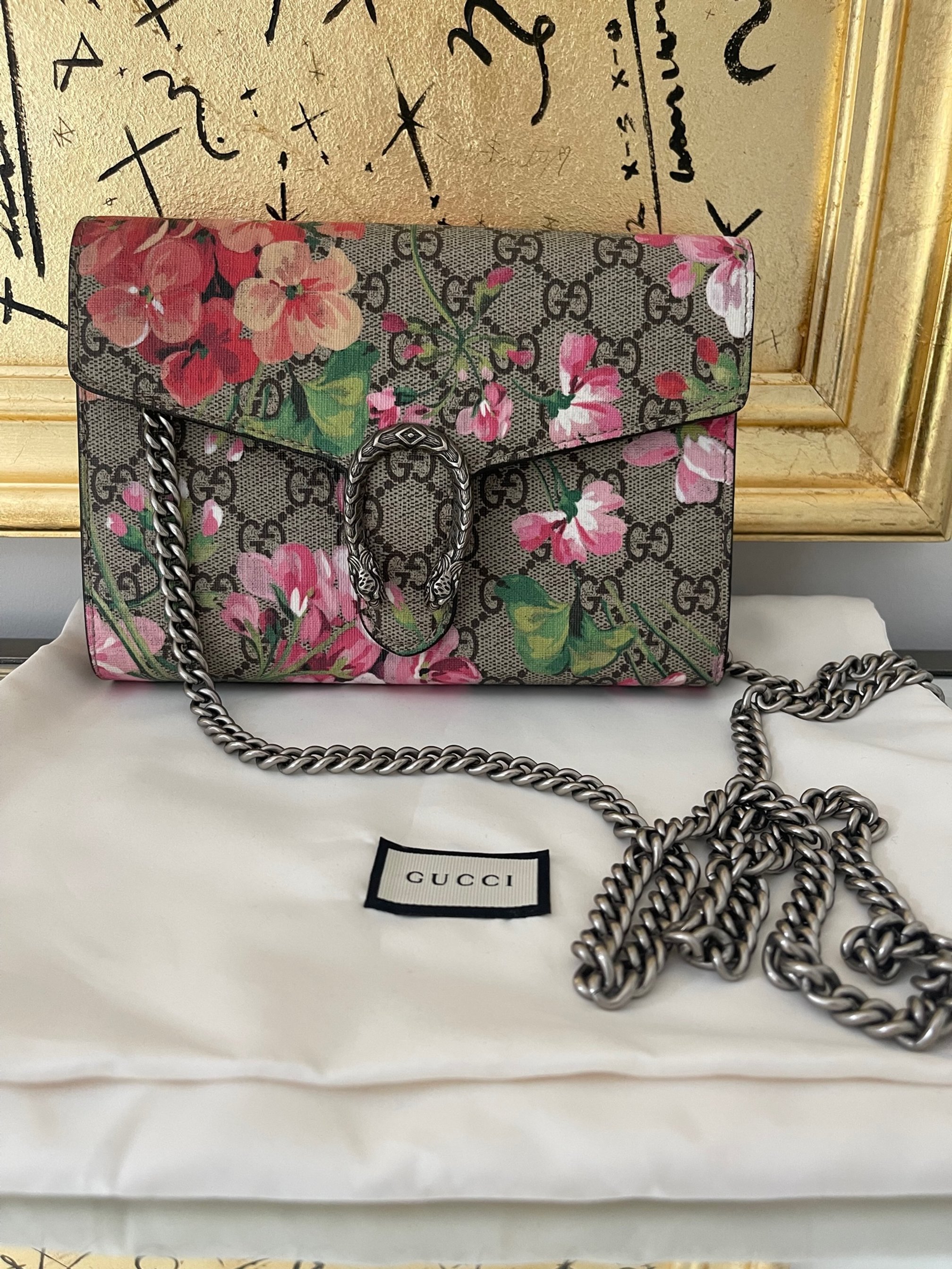 Gucci Mini Affordable Gucci Bags Gucci Dionysus Blooms Print
