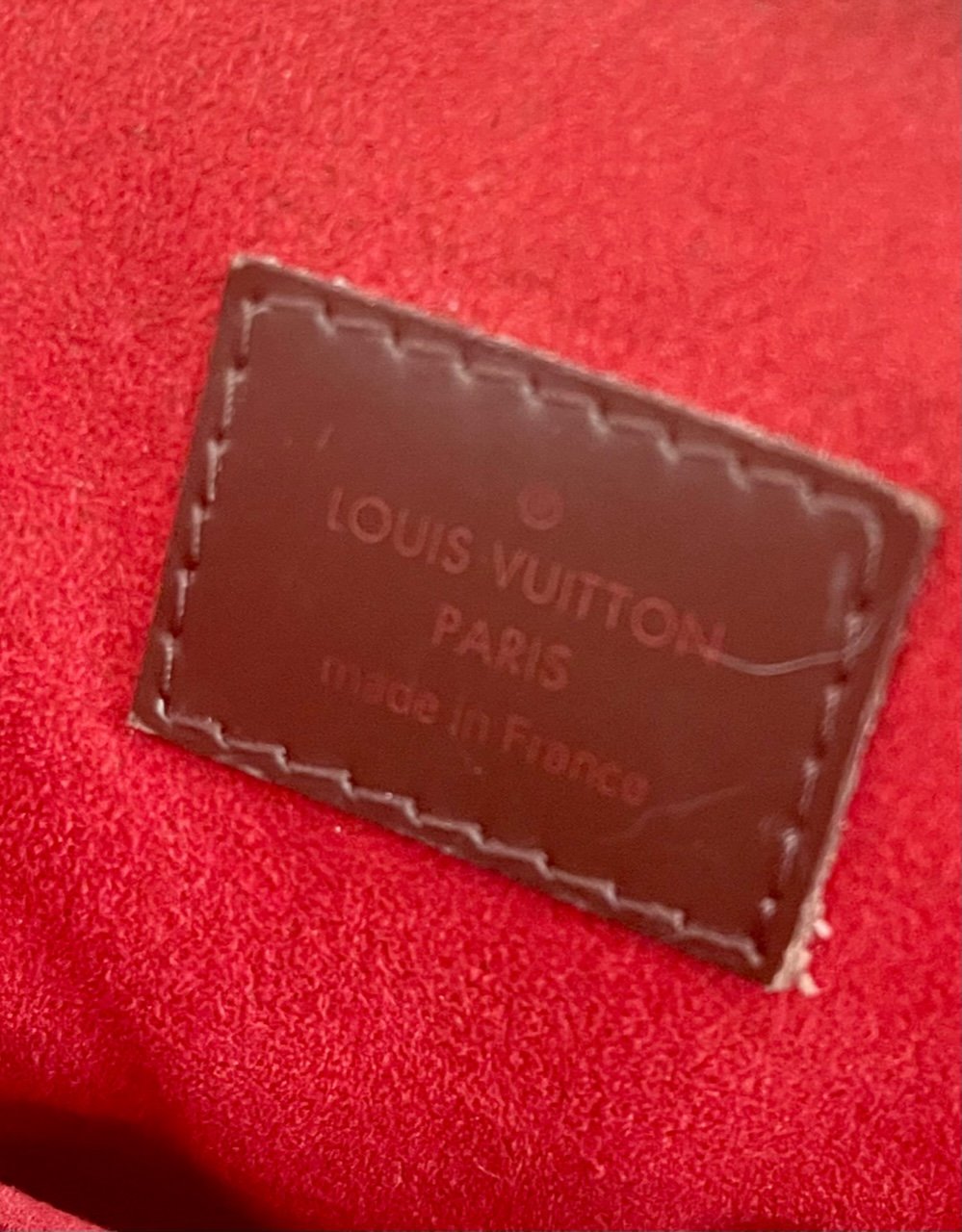 $2600 Louis Vuitton Classic Damier Ebene Canvas Trevi PM Satchel Tote Purse  - Lust4Labels