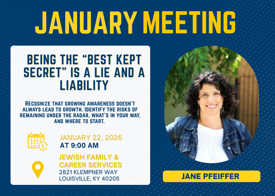 January Chapter Meeting