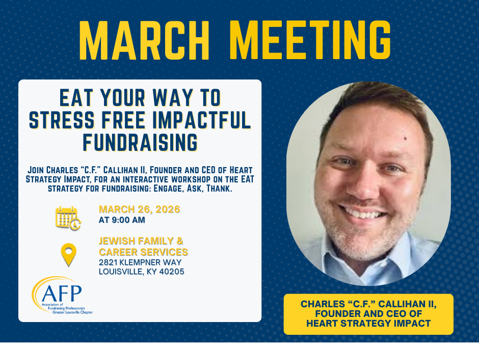 March Chapter Meeting