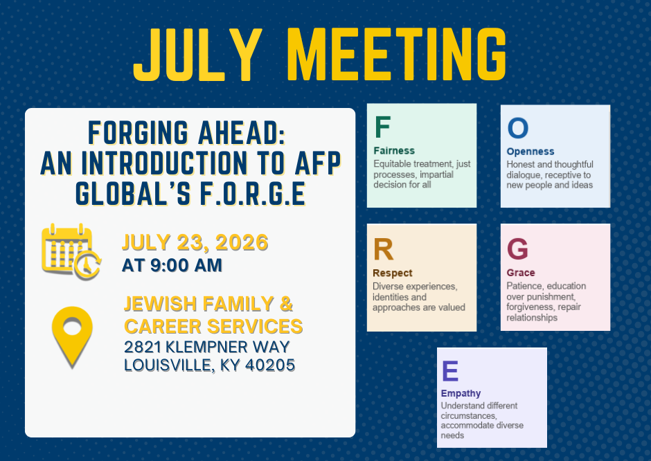 July Chapter Meeting