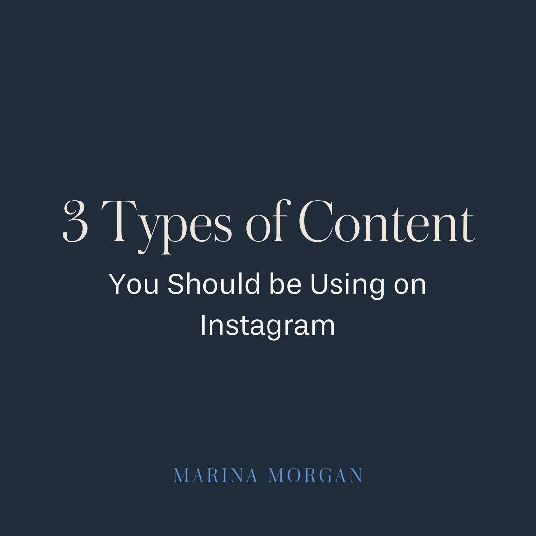 We get it. Instagram can be stressful. 

In this day in age, your audience is online... but how do you effectively reach them? With so many different options and features, it can be difficult to understand exactly what type of content to use and how 