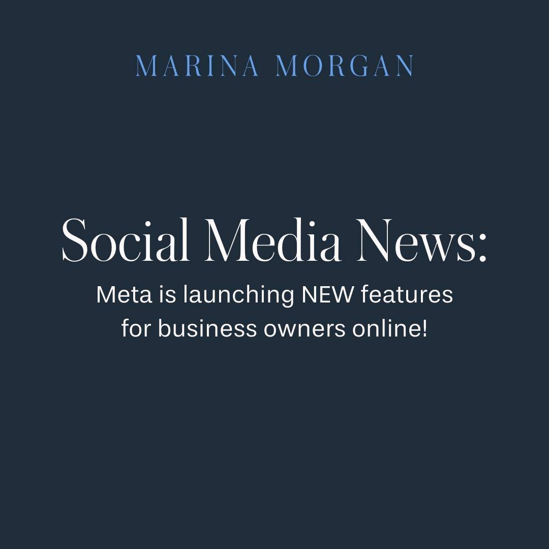Today in #SocialMediaNews 📰 Meta is adding packages with MORE features for business owners online!

With these new packages, comes new features available to Meta users. Swipe through to see what is coming to Instagram and Facebook soon. ➡️

What do 