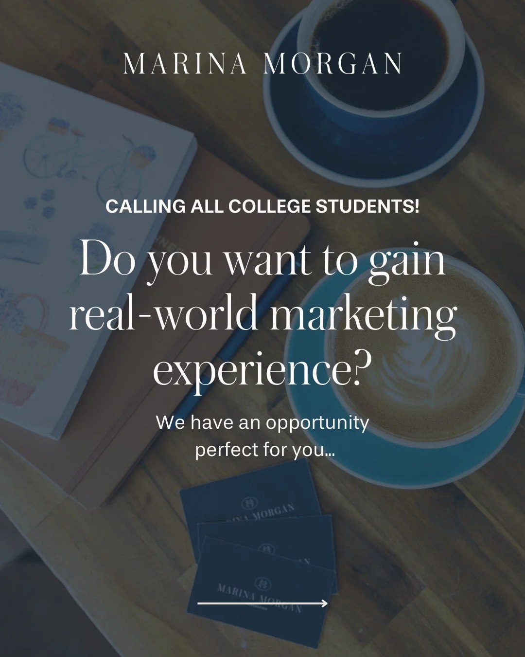 Are you a college student looking to gain real-world experience? We have the perfect opportunity for you! 📚😉

We are looking for a marketing intern to join our team this spring. This unique opportunity will allow to you gain real-world marketing ex