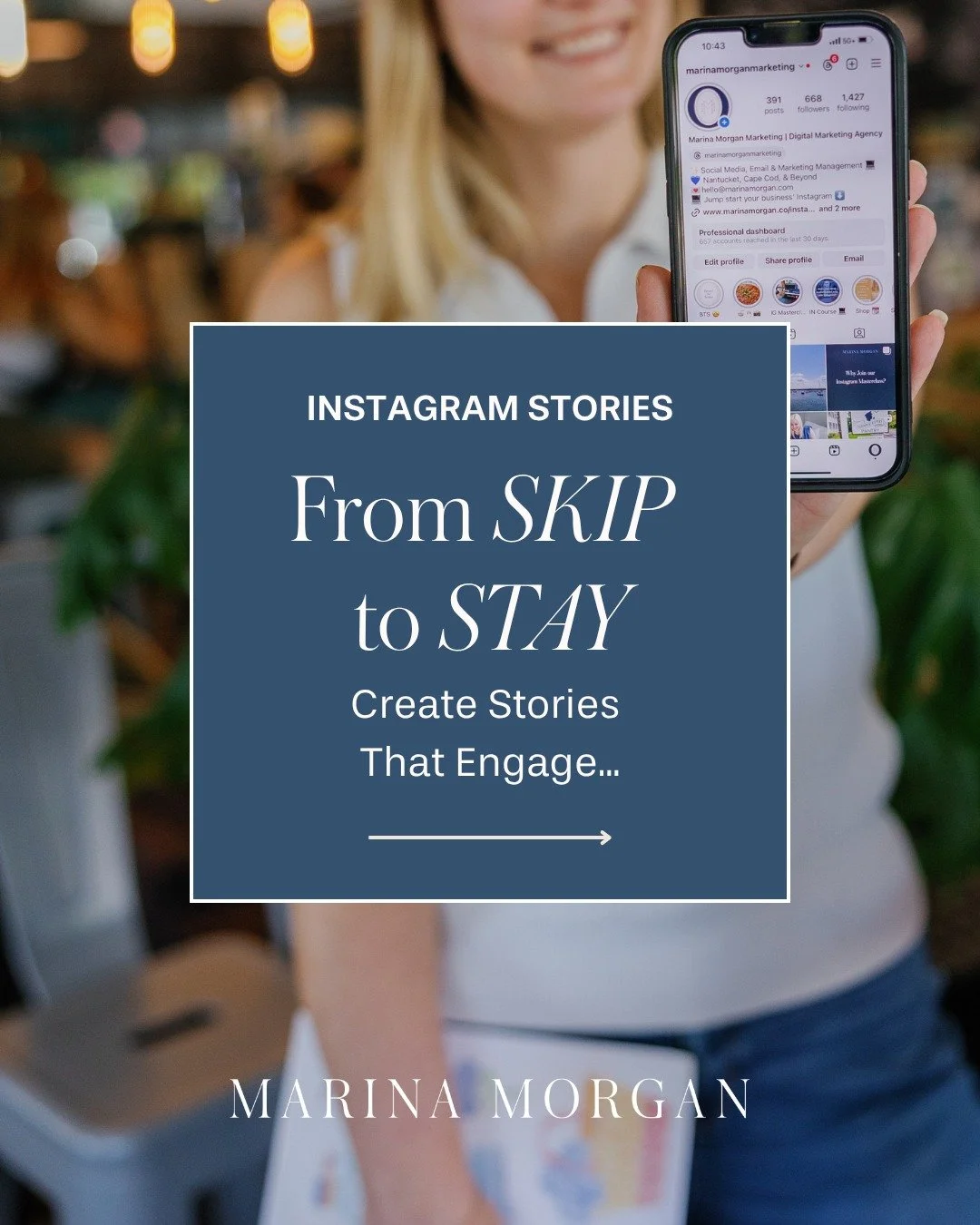 Are you tired of having users SKIP your Instagram stories? Are you struggling to get them to STAY? 

We know, it can be frustrating... But it doesn't have to be. Swipe through to see stories they will skip vs. stories they will stay for. 📱➡️

Hint: 
