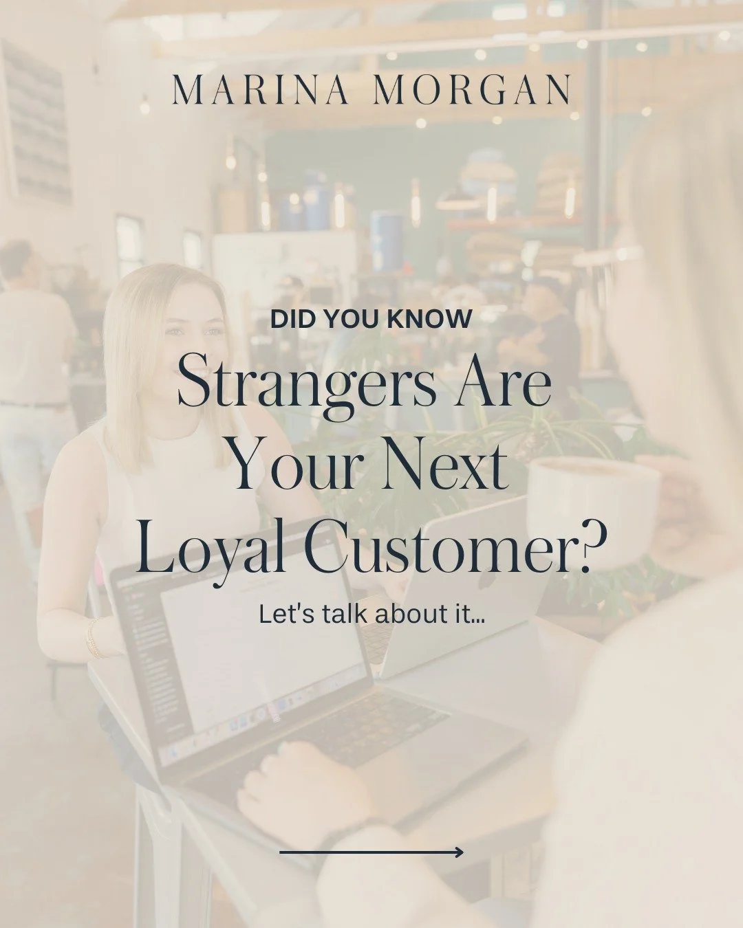 Did you know strangers are your next loyal customers? Yes, we know it sounds crazy. (But it's also true! 🤝) 

Connecting with your community is key when it comes to growing your business. And talking to strangers will help you do just that. 👏

In t