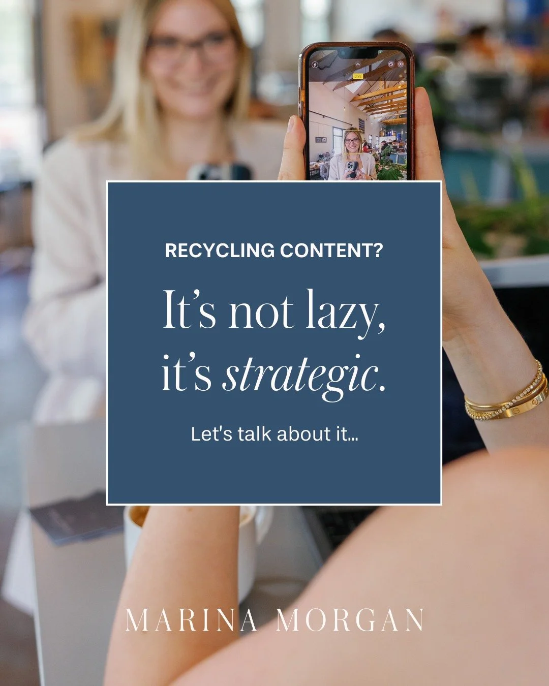 Content planning for next month? Think smarter, not harder. 👏 (Yes, we're talking about recycling content. ♻️📱) 

Did you know that trying to come up with something new every single time you post will lead to a fast burn out? We've seen it happen t