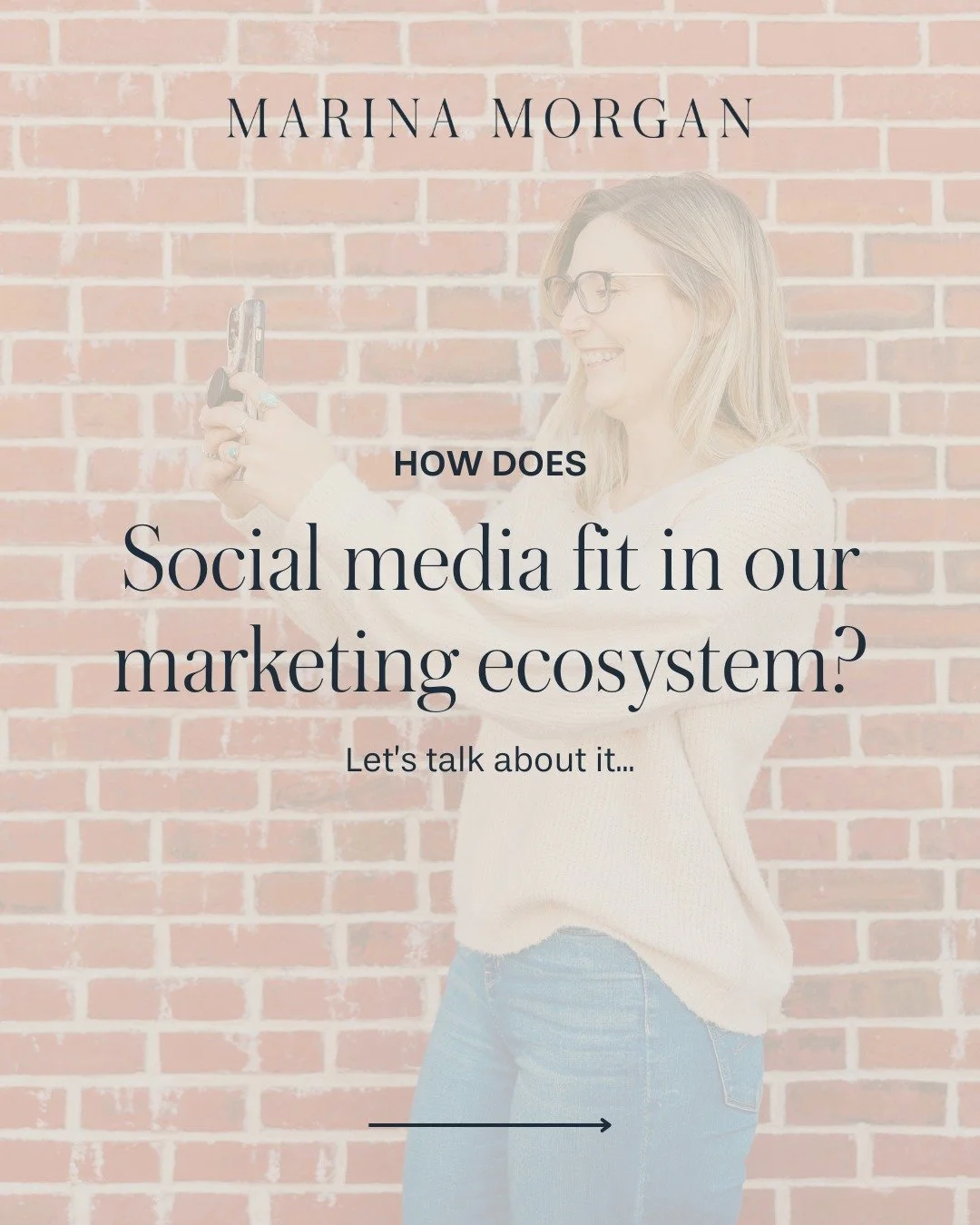Here's the thing we see so many businesses get wrong: Social media is just a small part of the bigger picture. 📱👏

It's so much more than a place you can post content to. It's a tool that, when used strategically, can connect you with your audience