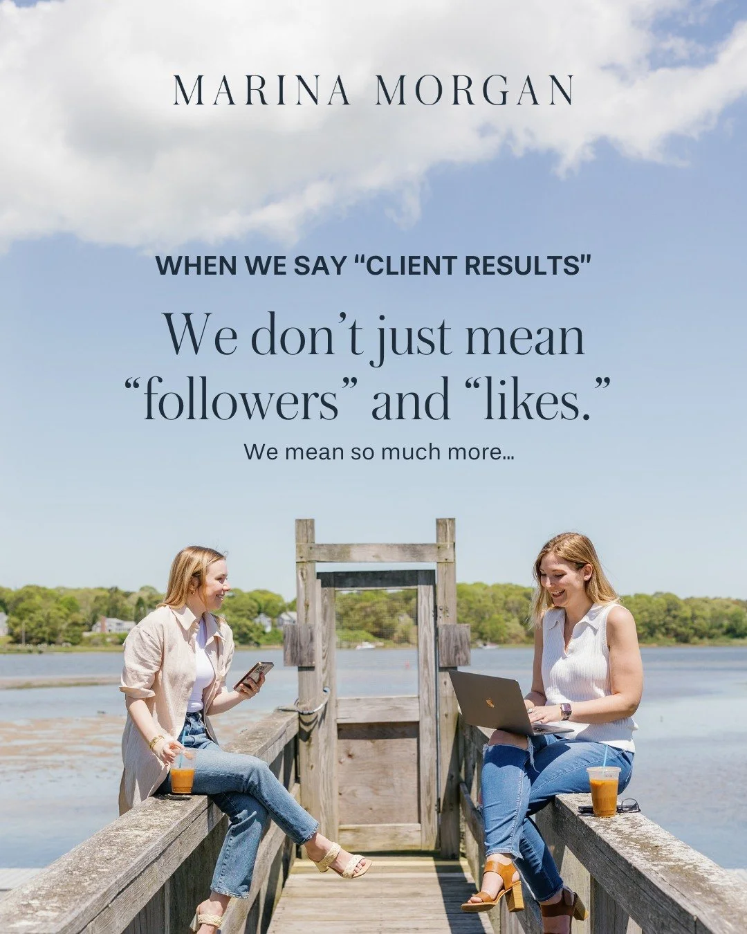 When we say "client results," we aren't just talking about "followers" and "likes"... We're talking about so much more! 😉👏

Yeah sure, an increase in followers is nice... But results that mean you're actually reaching 