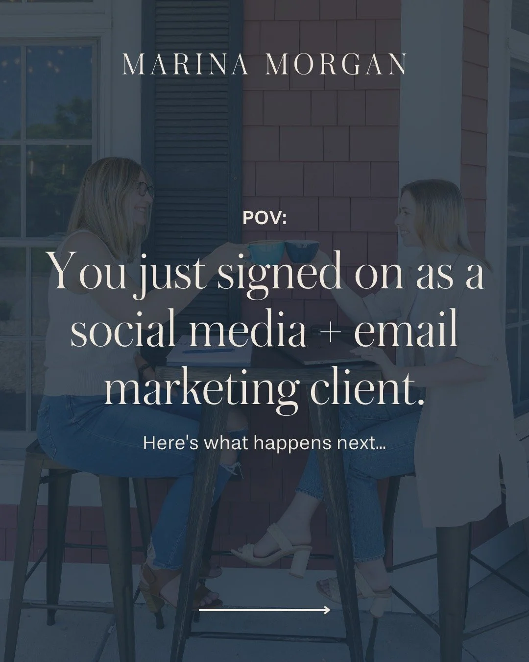 Have you ever wondered what it looks like when you sign on as a social media and email marketing client at MMM? 👀 

From our client questionnaires to our first round of content approvals, here's a little deep dive into what the first month looks lik