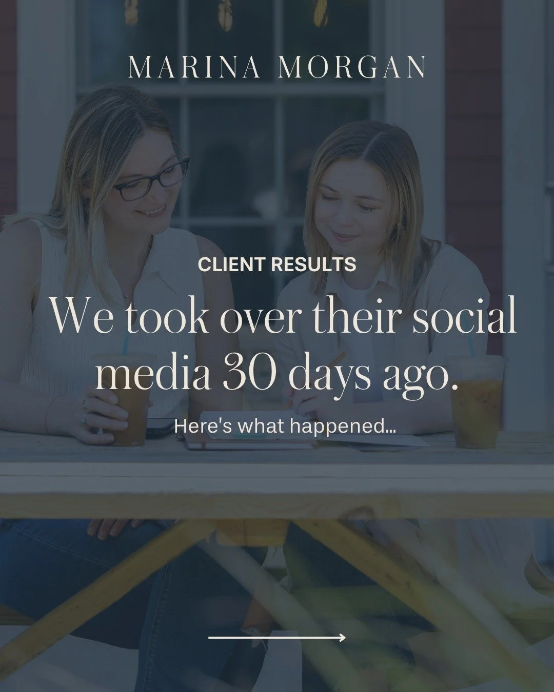 New client 30-day check-in? Let's go...👏

There's nothing we love more than seeing our clients succeed right from the start. 🤩 When this client first signed, we spent time doing a deep dive into their brand and audience so we could craft a custom s