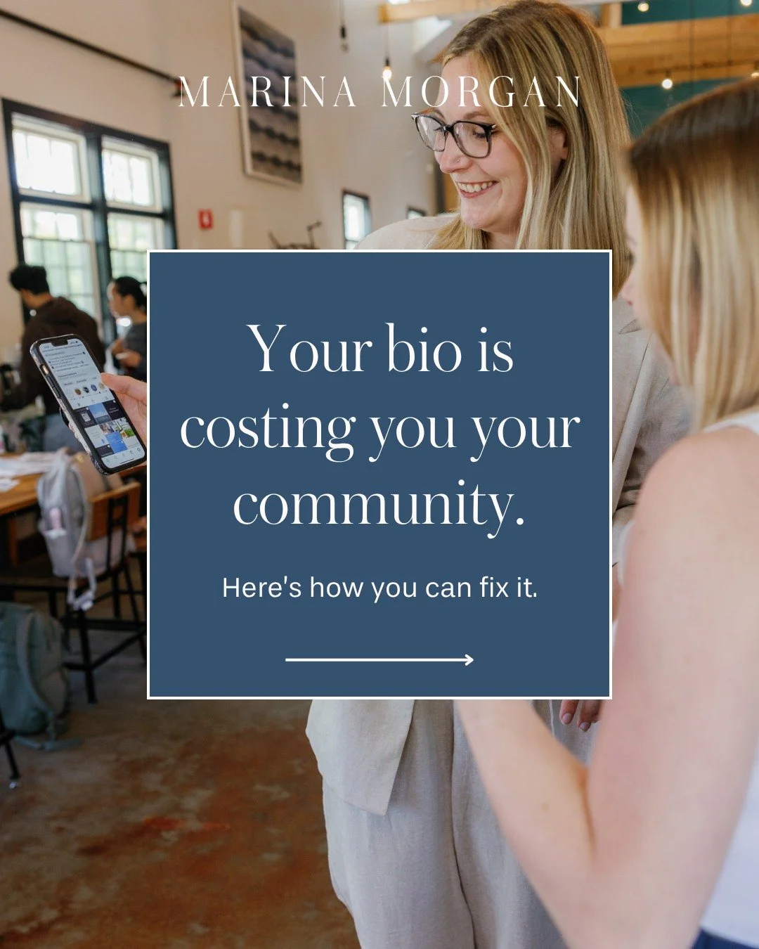 Did you know your Instagram bio is costing you your community? 🤔

We come across so many businesses that fail to realize just how important your Instagram bio is. It's the first thing users read when they come to your profile, and a key way to help 