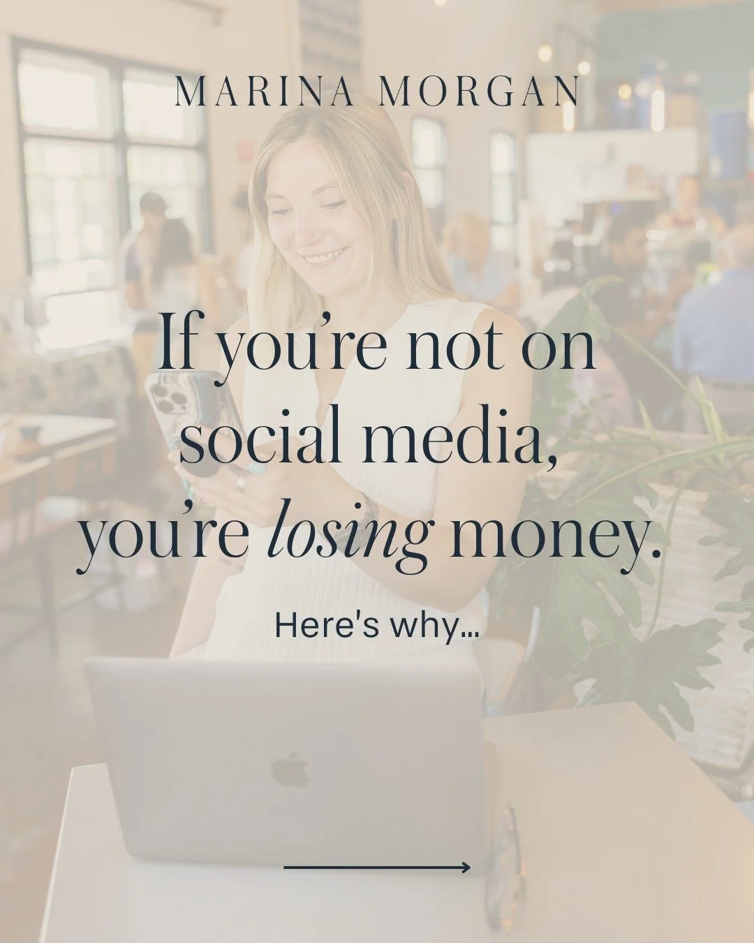 Not on social media? You're losing money. ❌💰 Let's talk about it... 

Here's the deal: Your audience is on social media. Your competitors are on social media. Why aren't you? 🤔

More and more people are using social media every day. And the way the