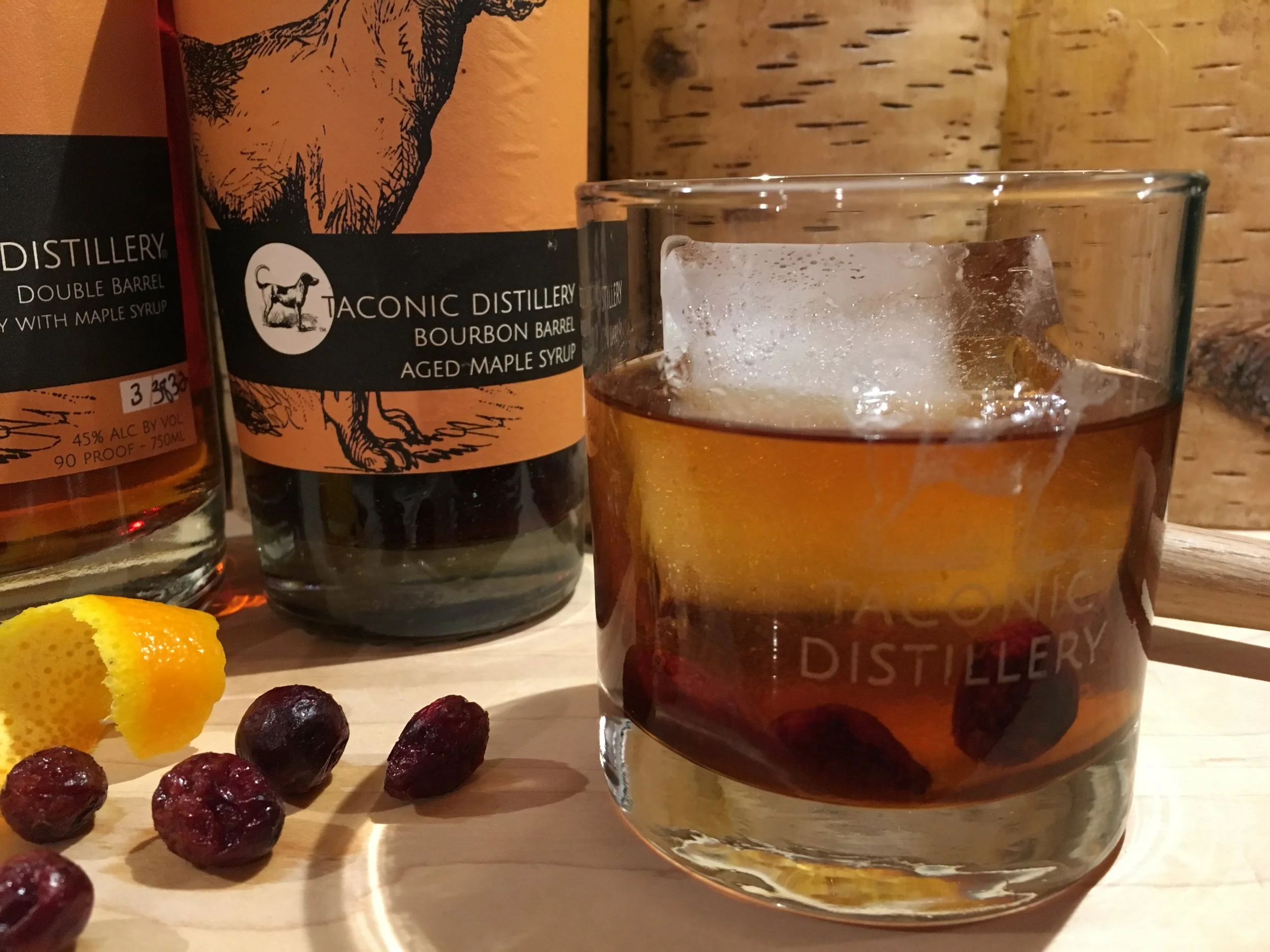 Cranberry Maple Old Fashioned