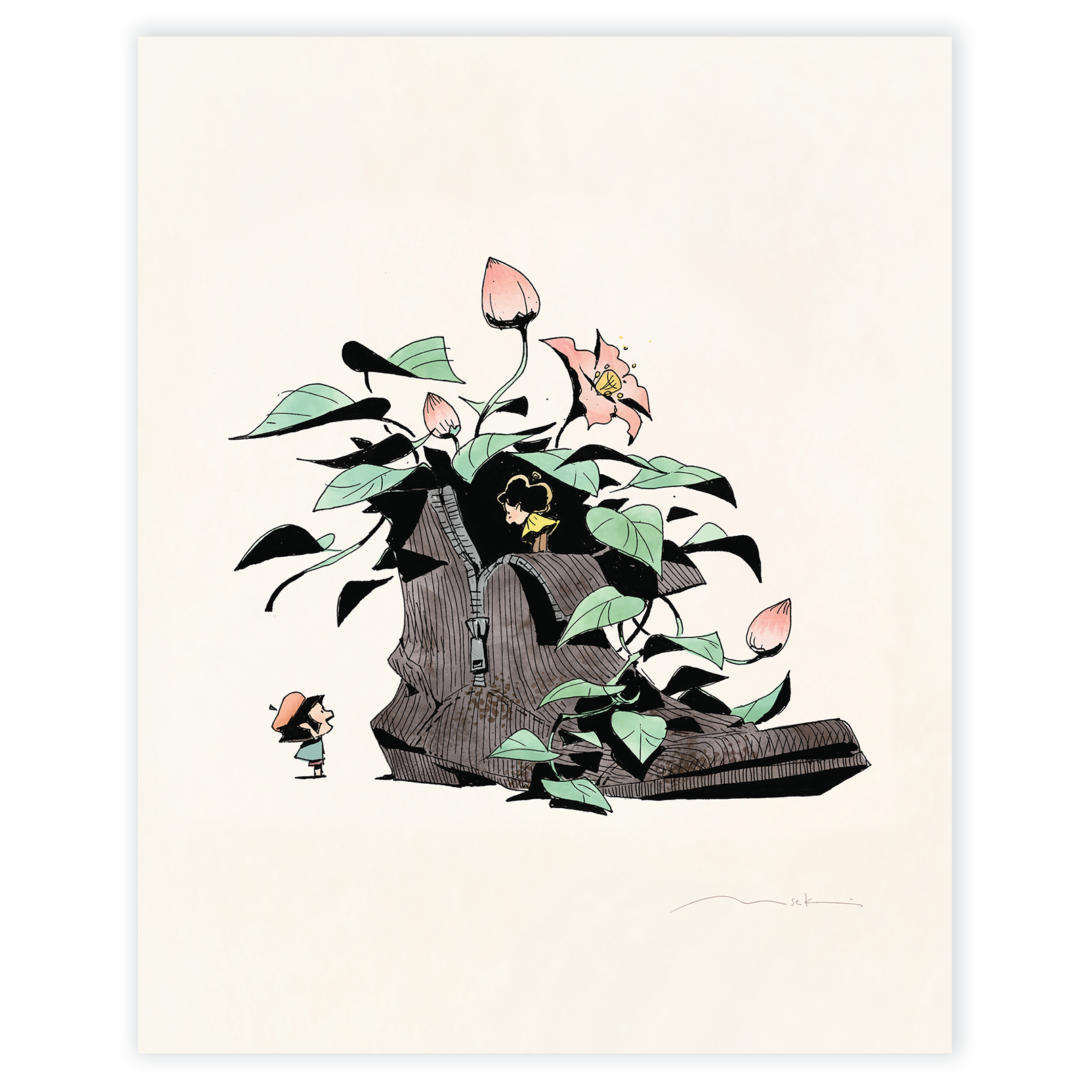 Ginkgo 'Wander' Print