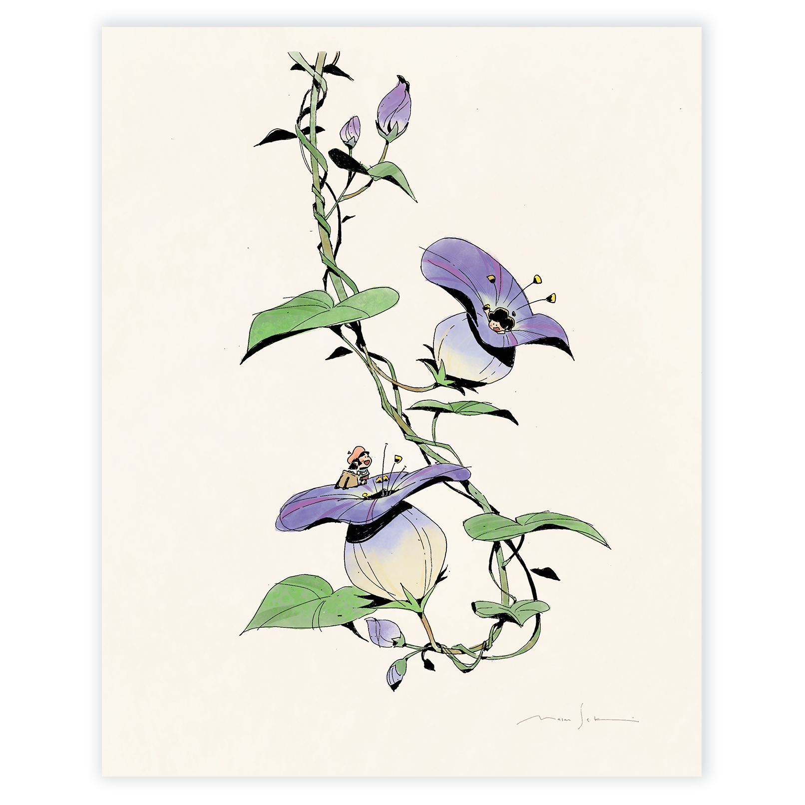 Ginkgo 'Remove' Print