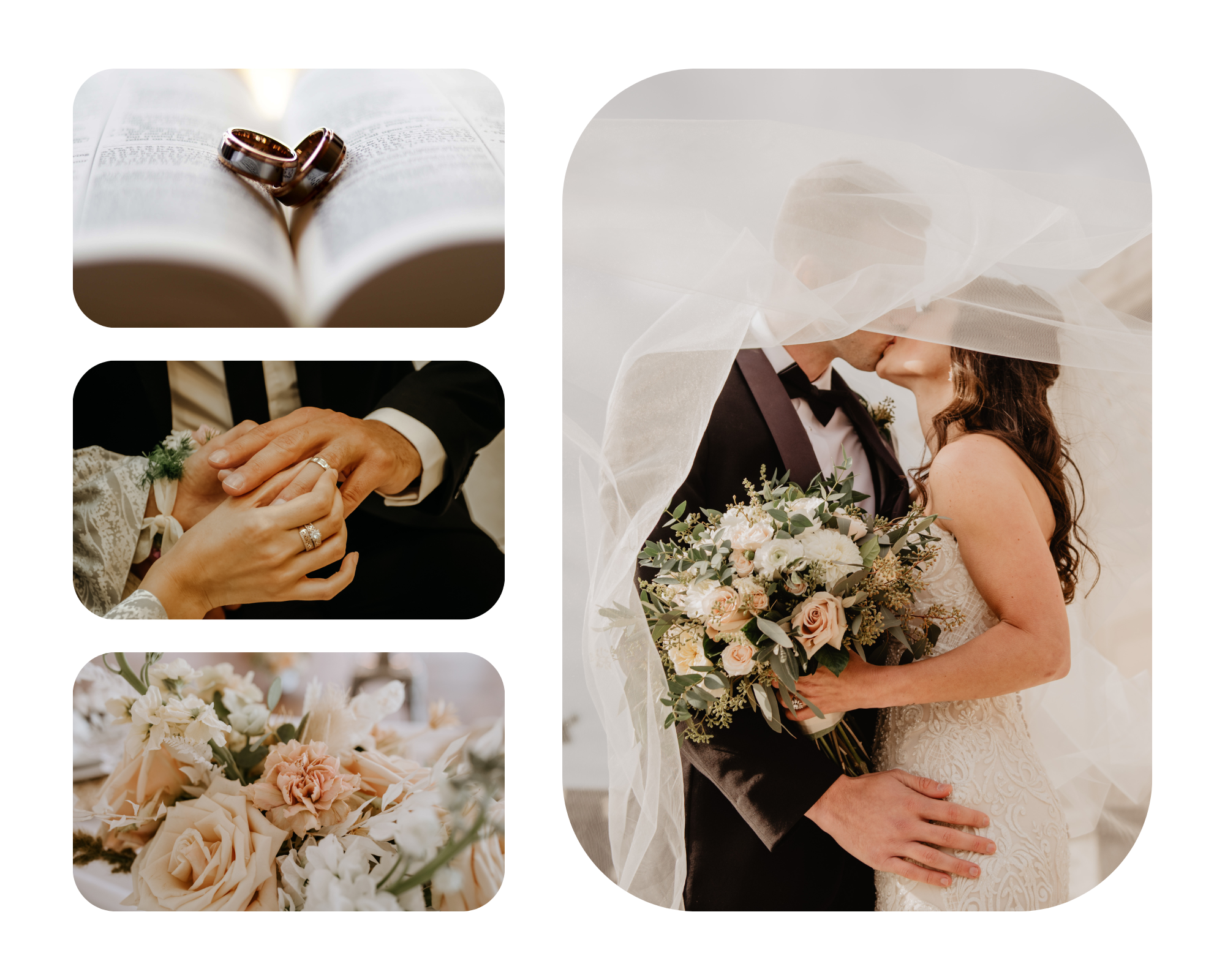 White and Brown Wedding Photo Collage.png