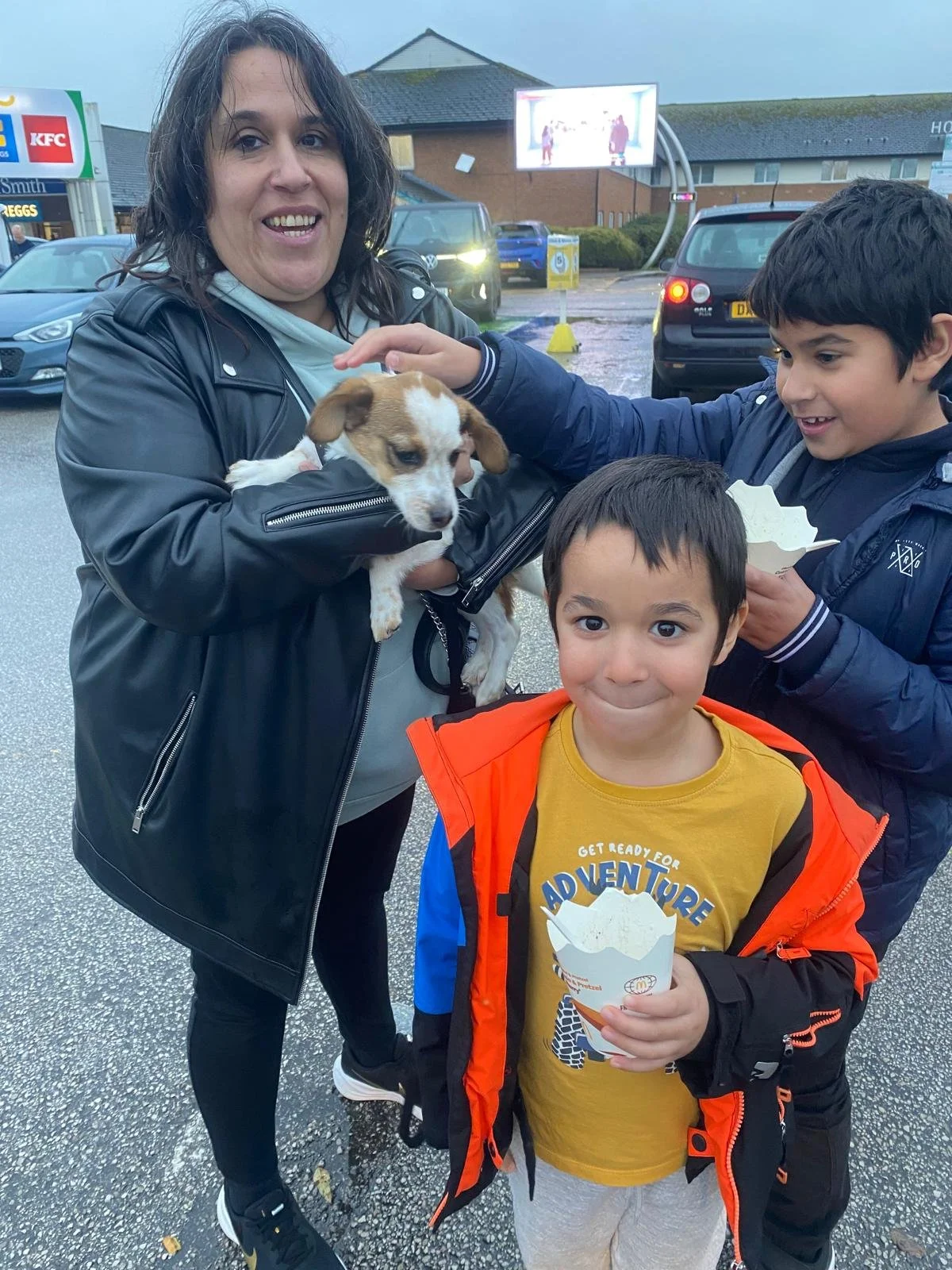 Bulgaria rescue a dog