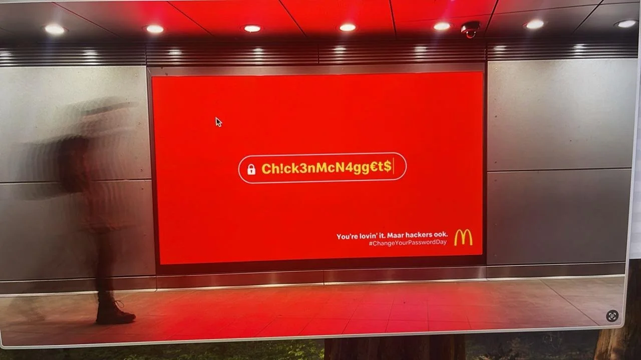 Je Doorsnee Consument: McDonald’s x change your password day