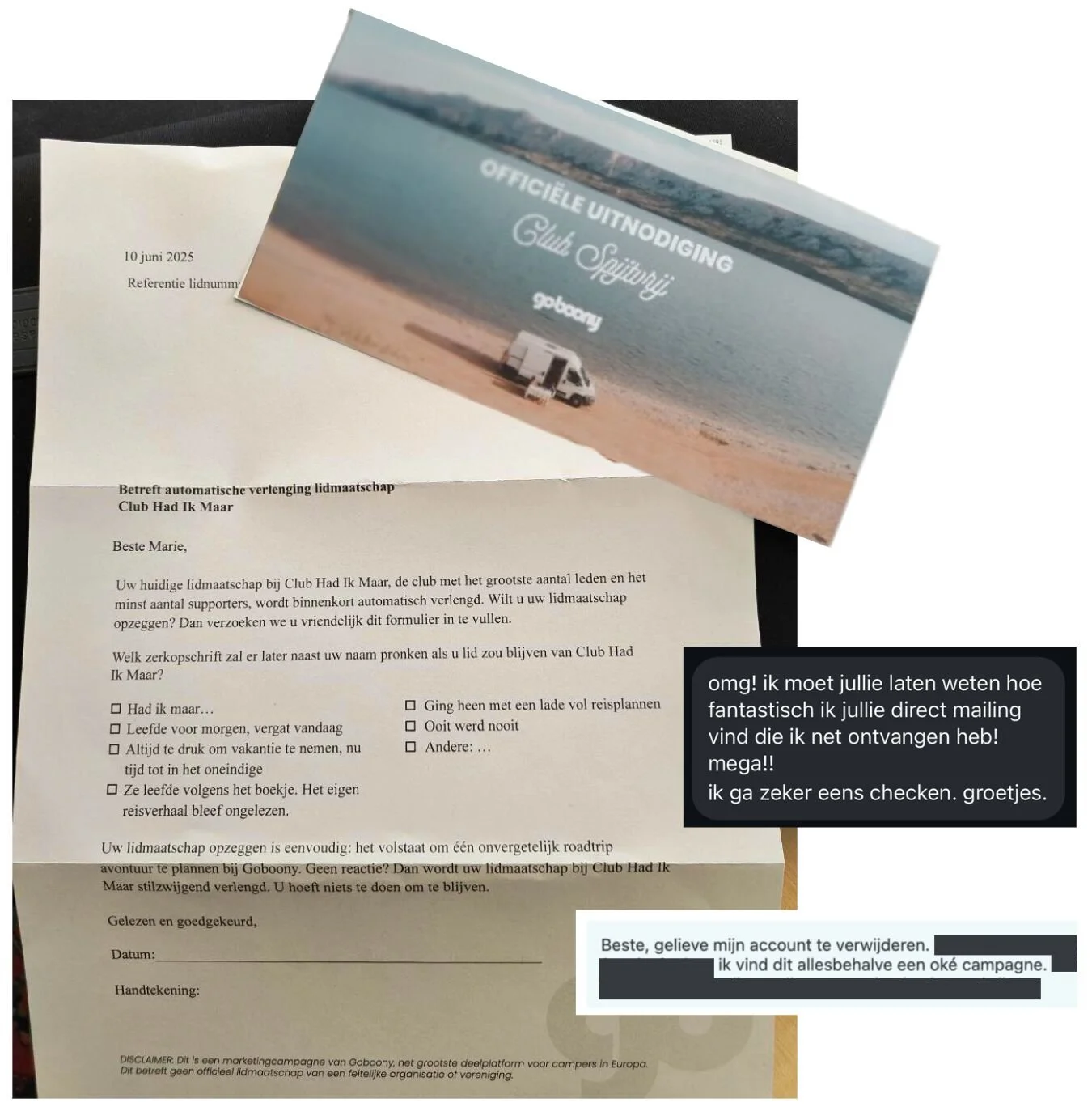 Seriously Scary Snail Mail