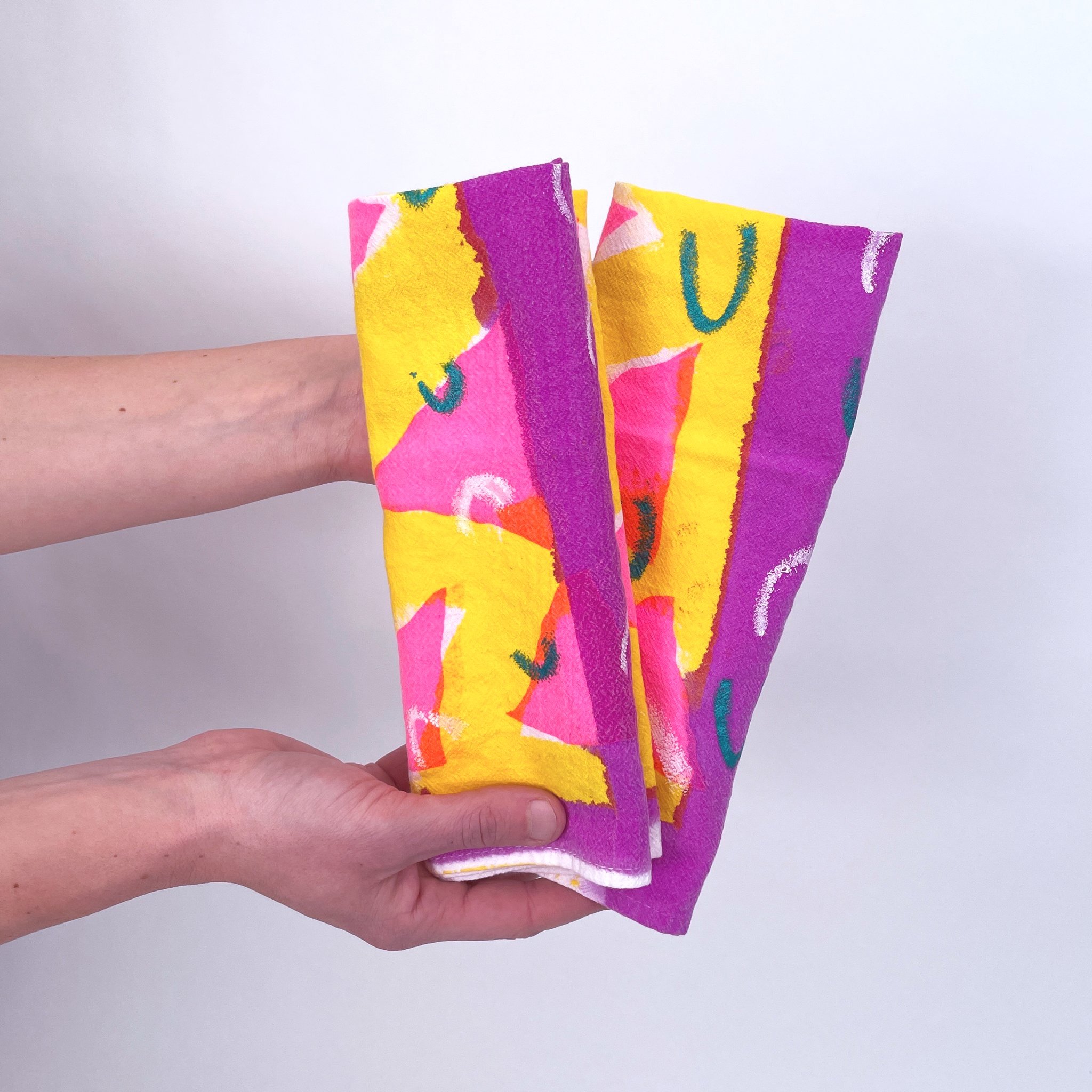 Hand Painted Cloth Napkins