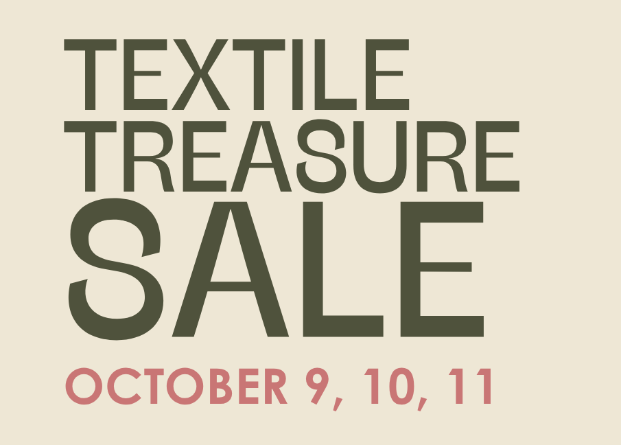Textile Treasure Sale