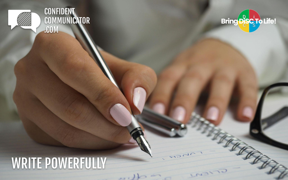 Write powerfully