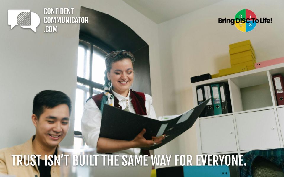 Trust isn’t built the same way for everyone.