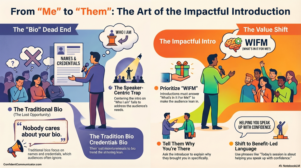 The art of the impactful introduction — Confident Communicators, LLC
